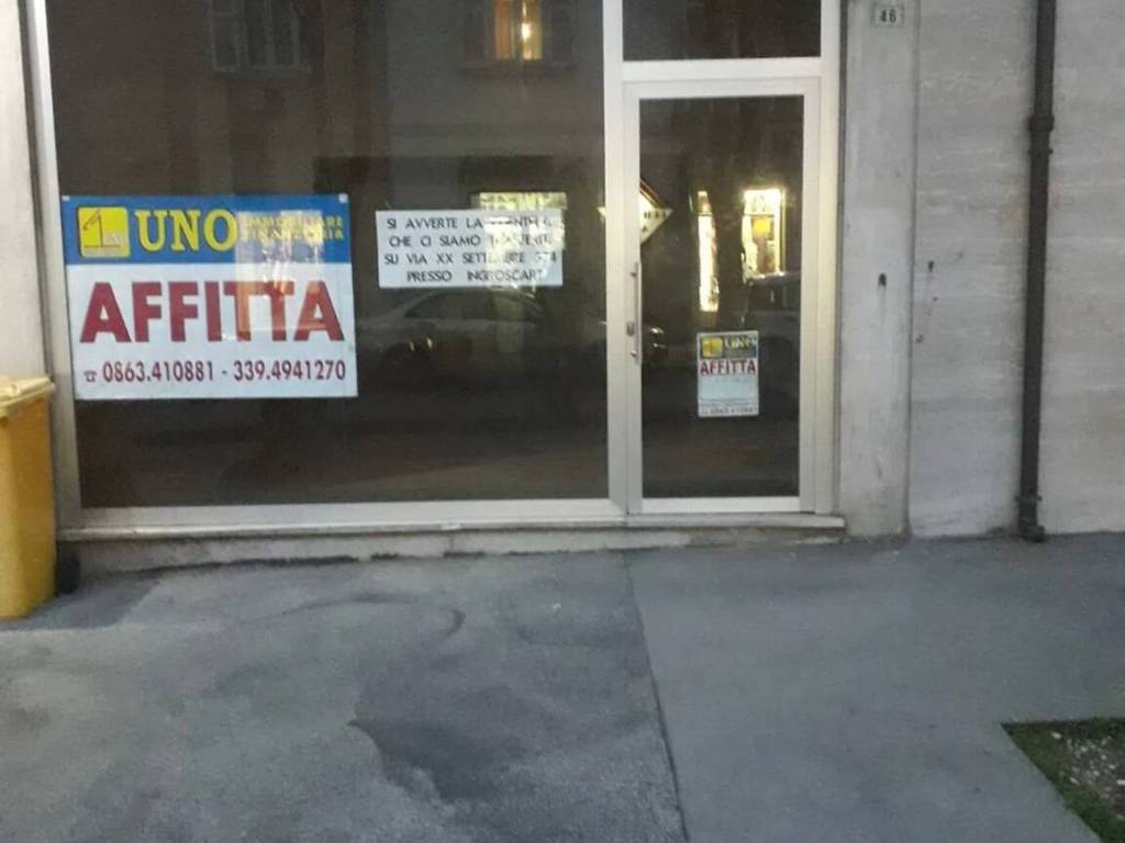 negozio in affitto ad Avezzano