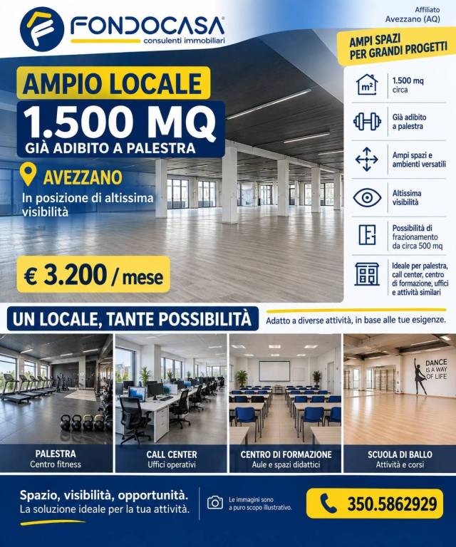 negozio in affitto ad Avezzano