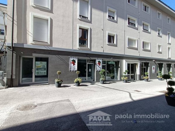 negozio in affitto a L'Aquila in zona Centro Città