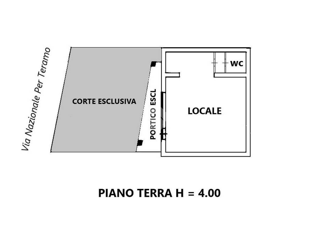 negozio in affitto a Giulianova in zona Colleranesco