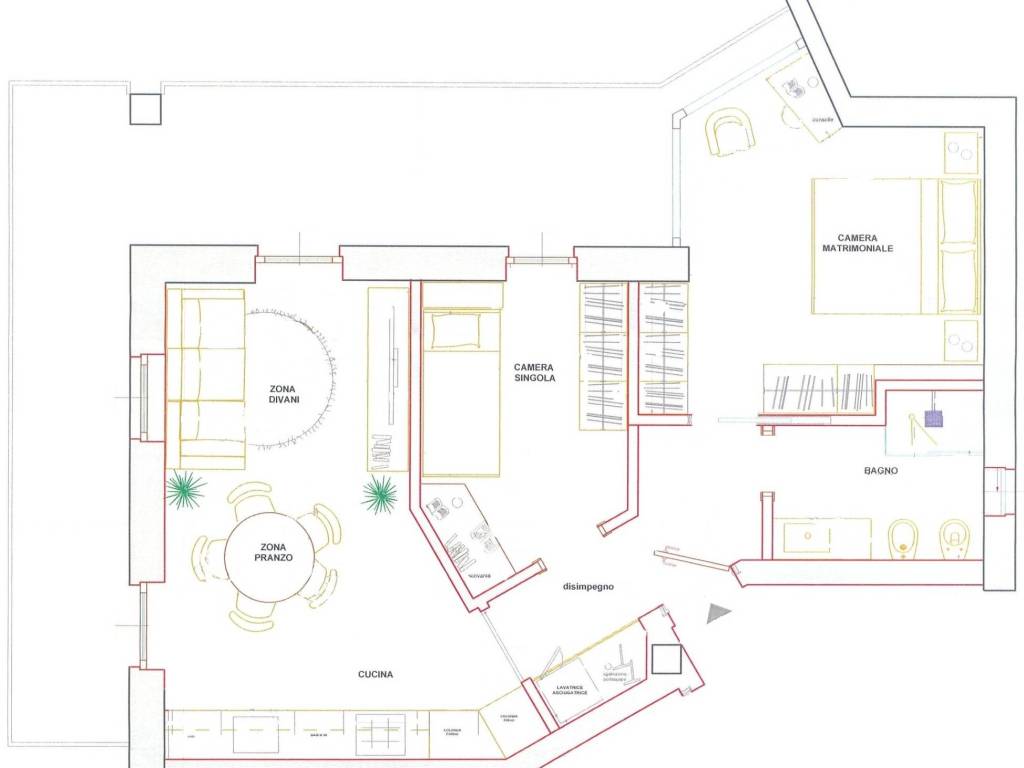 appartamento in affitto a Saluzzo