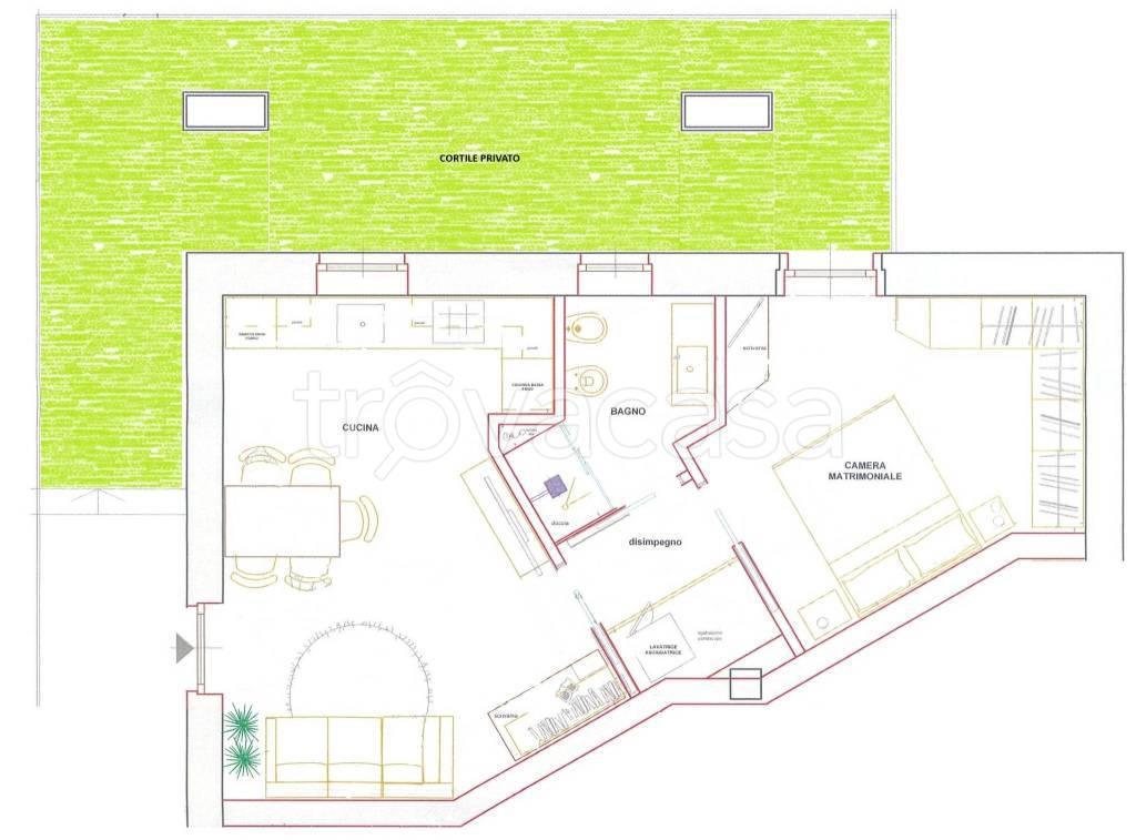 appartamento in affitto a Saluzzo