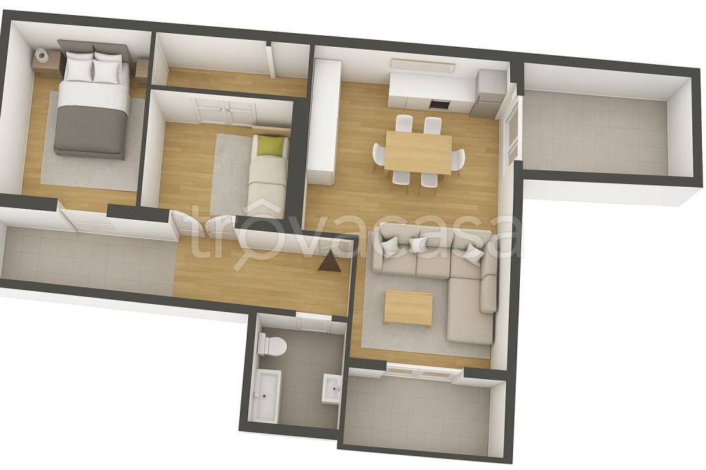 appartamento in affitto a Savigliano