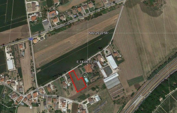 terreno edificabile in affitto a Cepagatti in zona Villareia