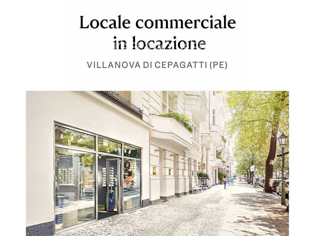 locale commerciale in affitto a Cepagatti