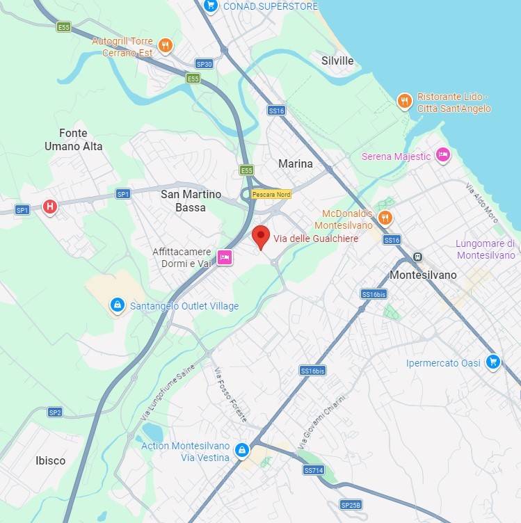 negozio in affitto a Città Sant'Angelo in zona San Martino