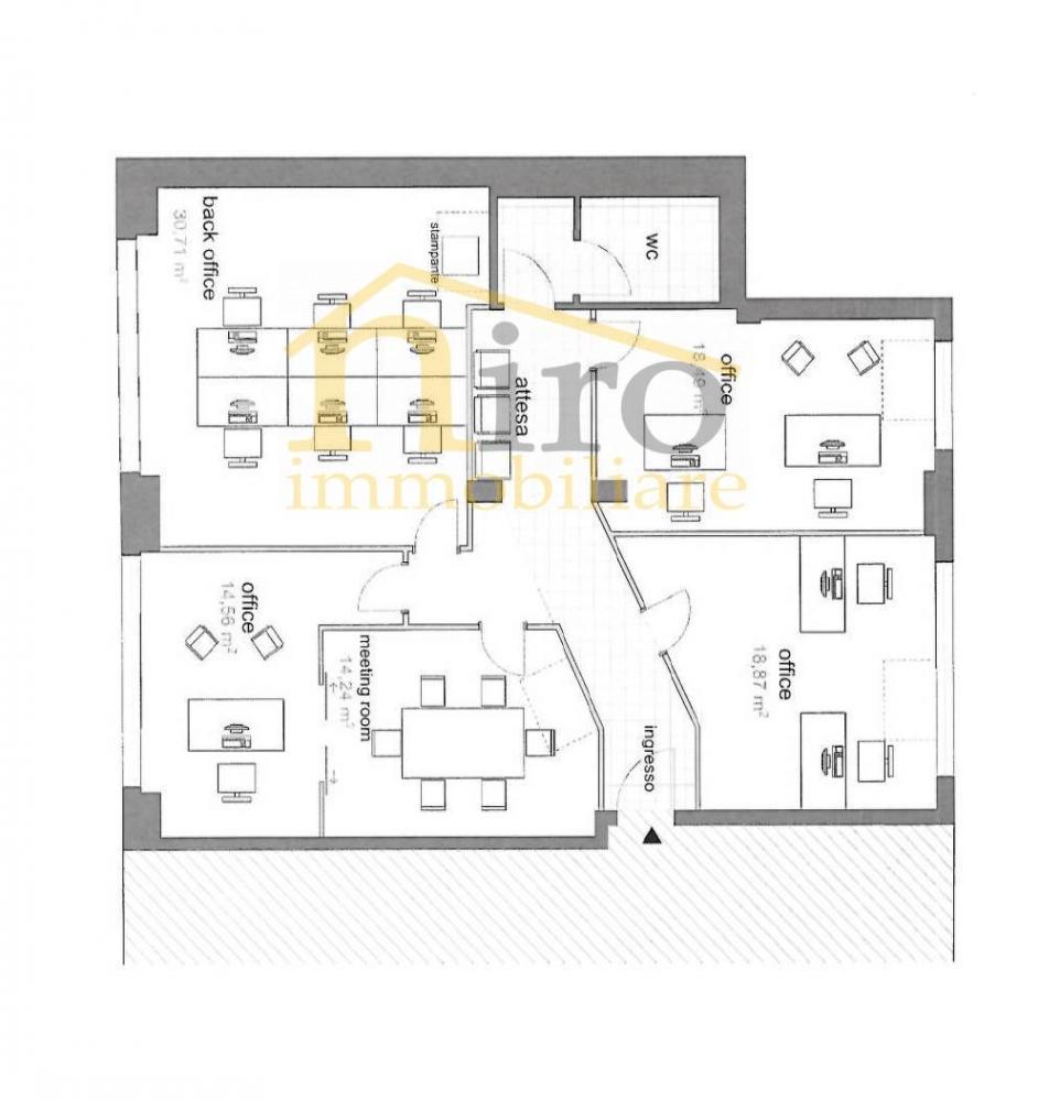 ufficio in affitto a Pescara in zona Centro Città