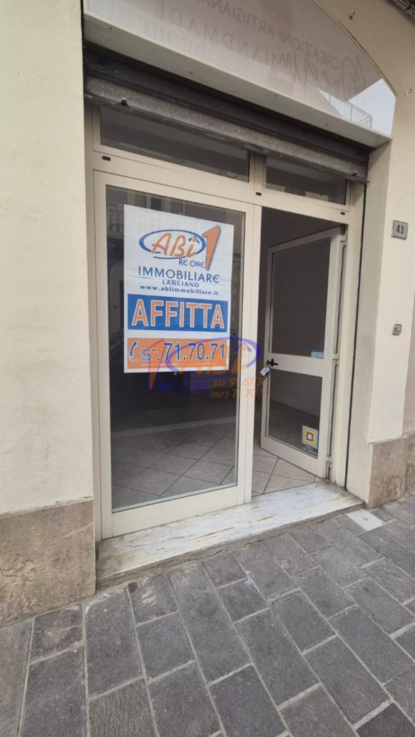 locale commerciale in affitto a Lanciano