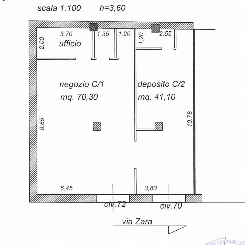 locale commerciale in affitto a Foggia