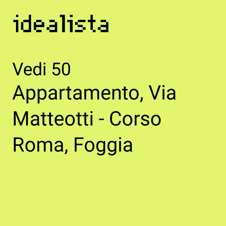 appartamento in affitto a Foggia