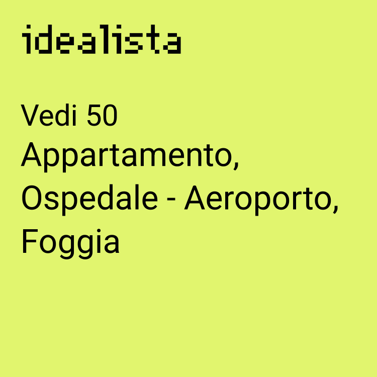 appartamento in affitto a Foggia