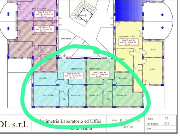 ufficio in affitto a Manfredonia