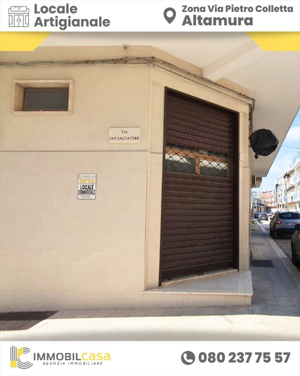 locale commerciale in affitto ad Altamura