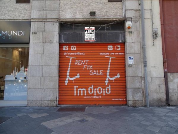 negozio in affitto a Bari in zona Murat