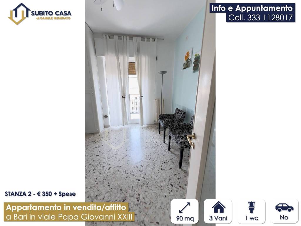 ufficio in affitto a Bari in zona Carrassi