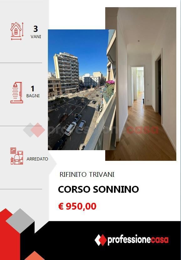 appartamento in affitto a Bari in zona Madonnella