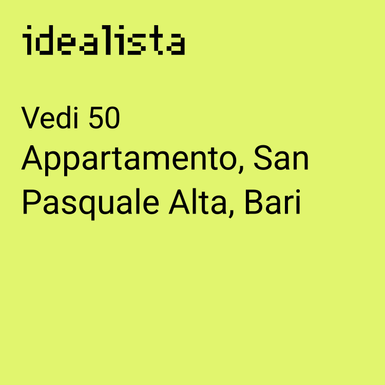 appartamento in affitto a Bari in zona San Pasquale