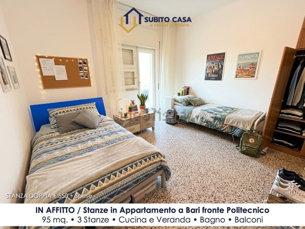 appartamento in affitto a Bari in zona San Pasquale