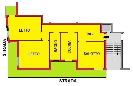 appartamento in affitto a Bari in zona Japigia