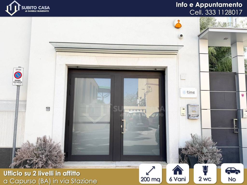 ufficio in affitto a Capurso
