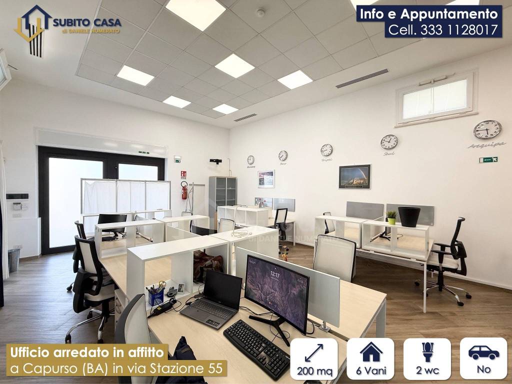 ufficio in affitto a Capurso