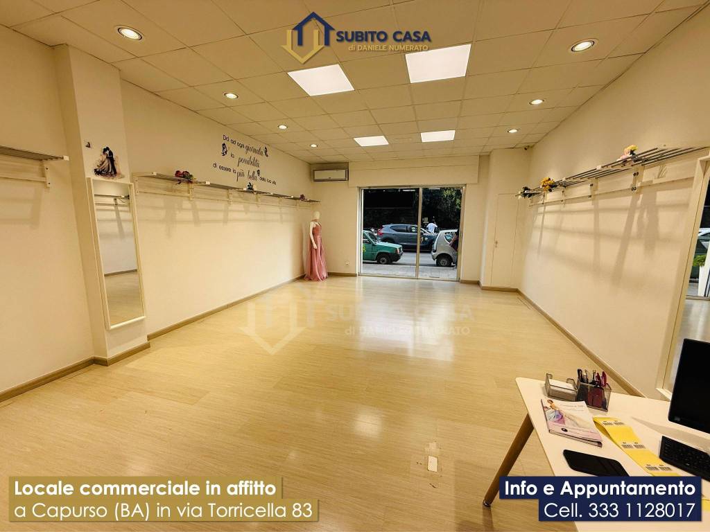 negozio in affitto a Capurso