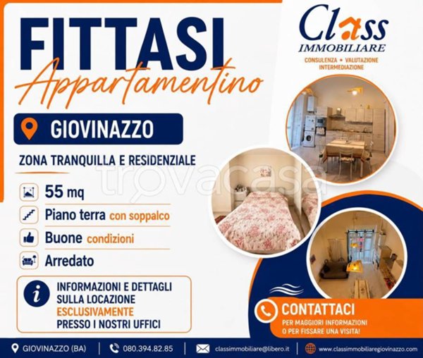 appartamento in affitto a Giovinazzo