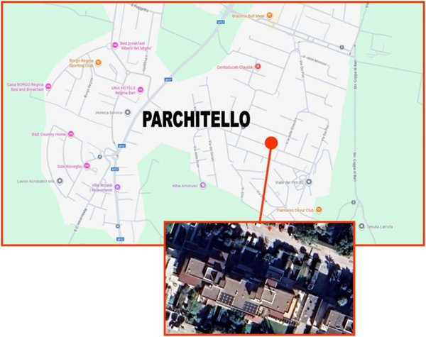 appartamento in affitto a Noicattaro in zona Parchitello