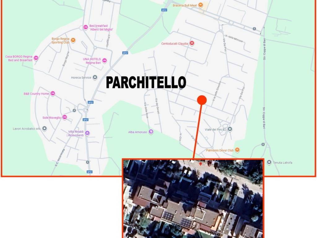 appartamento in affitto a Noicattaro in zona Parchitello