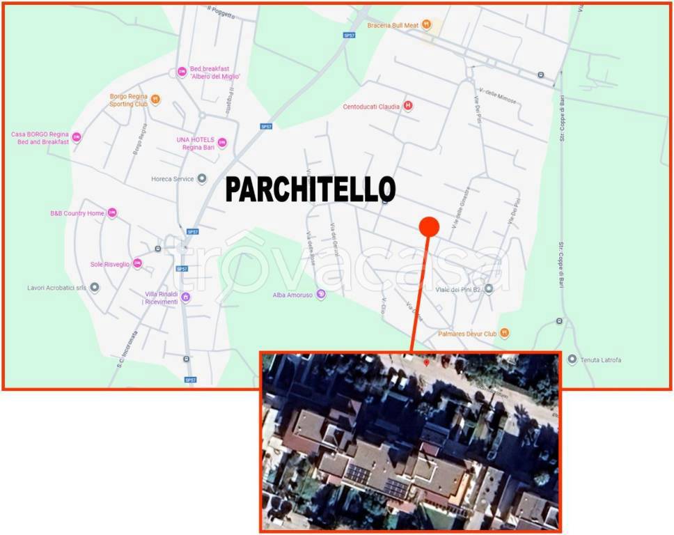 appartamento in affitto a Noicattaro in zona Parchitello