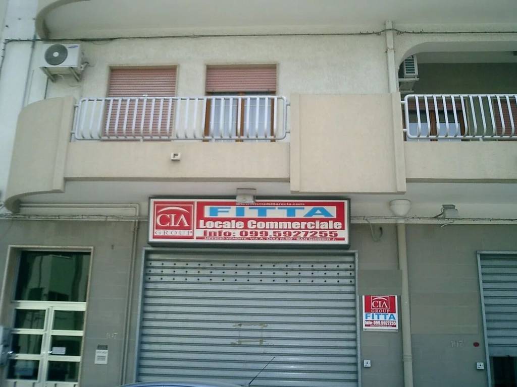 negozio in affitto a San Giorgio Ionico