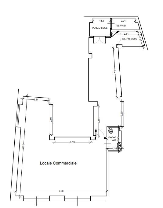 negozio in affitto a Sava