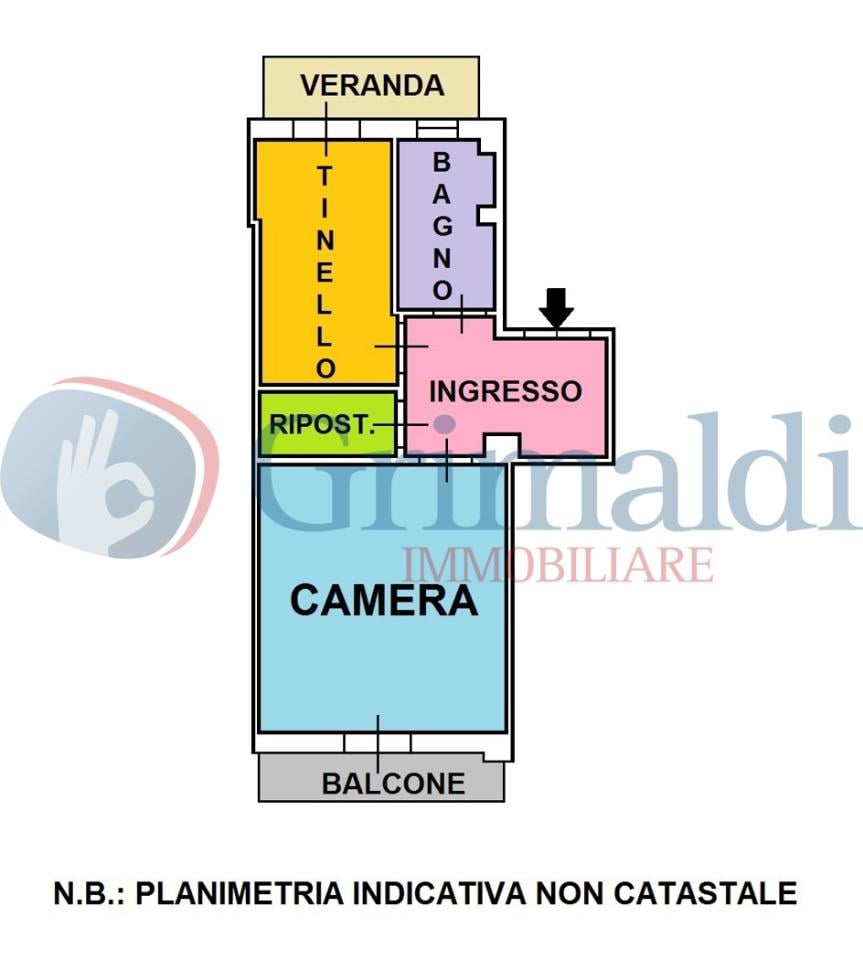 appartamento in affitto a Taranto in zona Tre Carrare-Battisti