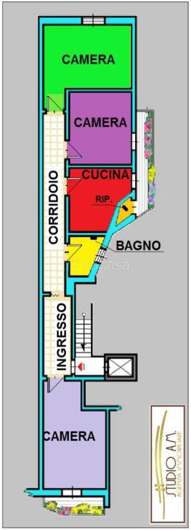appartamento in affitto a Taranto in zona Italia-Montegranaro