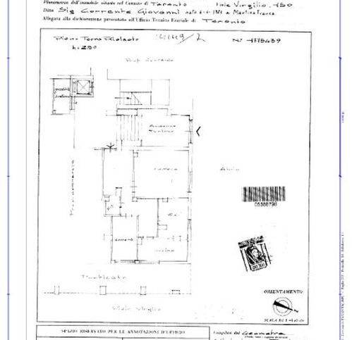 appartamento in affitto a Taranto in zona Italia-Montegranaro