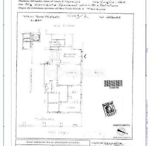 appartamento in affitto a Taranto in zona Borgo