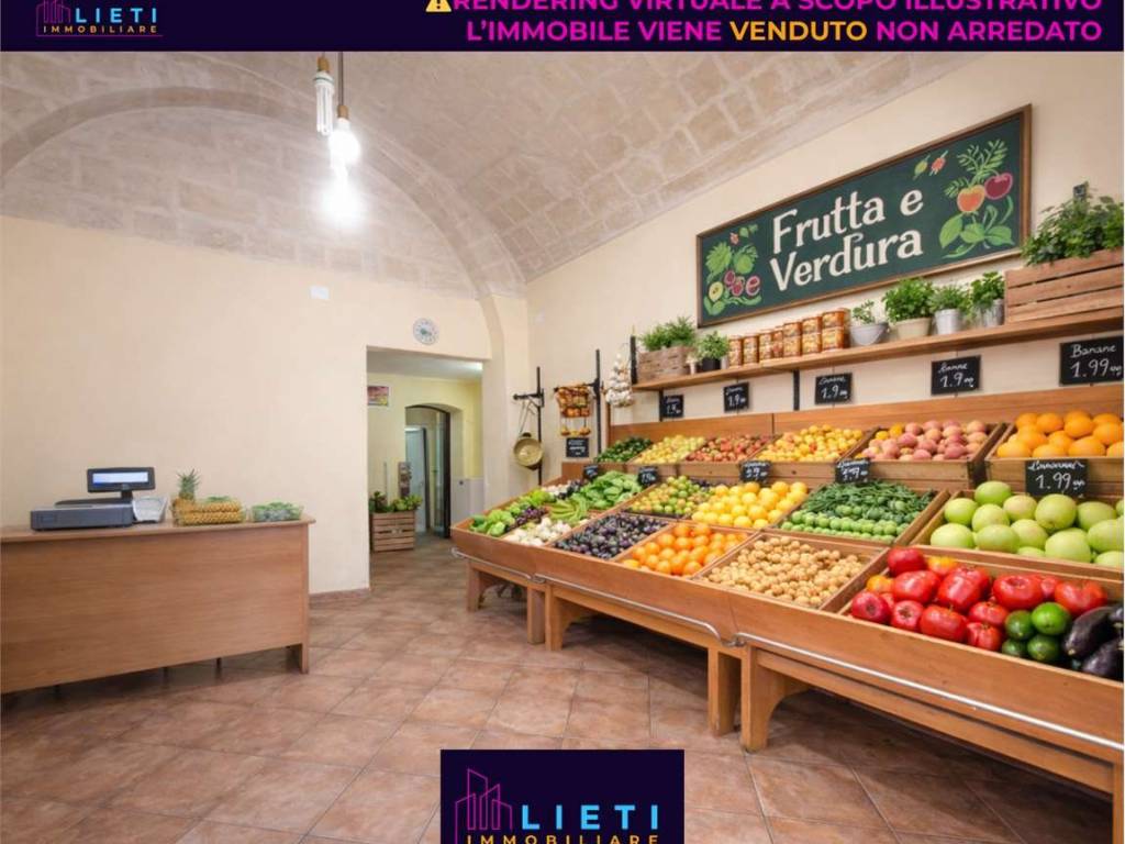 negozio in affitto a Taranto in zona Borgo