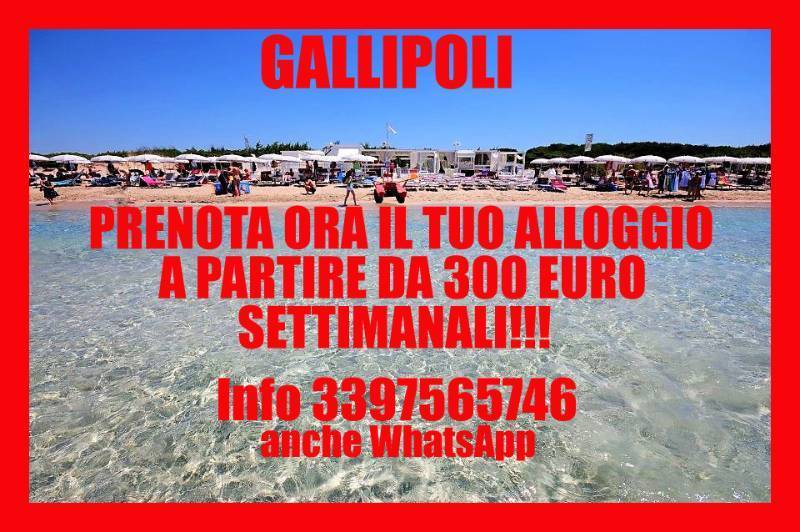 appartamento in affitto a Gallipoli