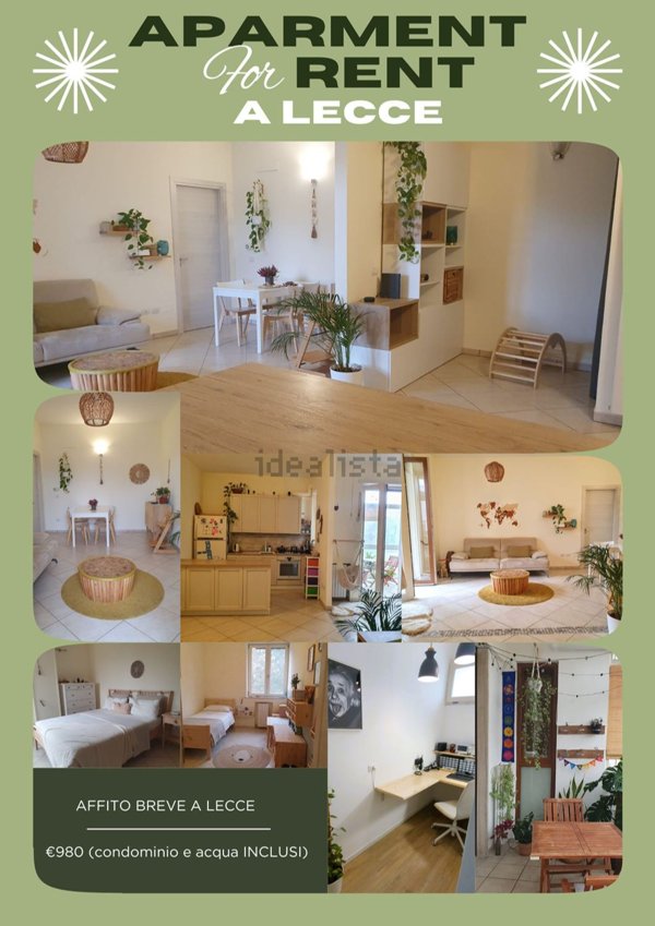 appartamento in affitto a Lecce in zona Mazzini
