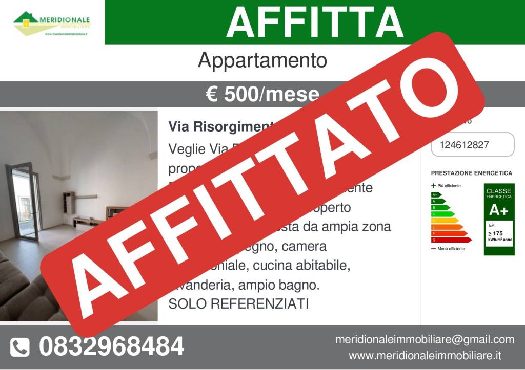 appartamento in affitto a Veglie