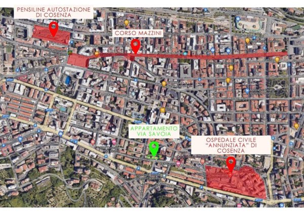 appartamento in affitto a Cosenza