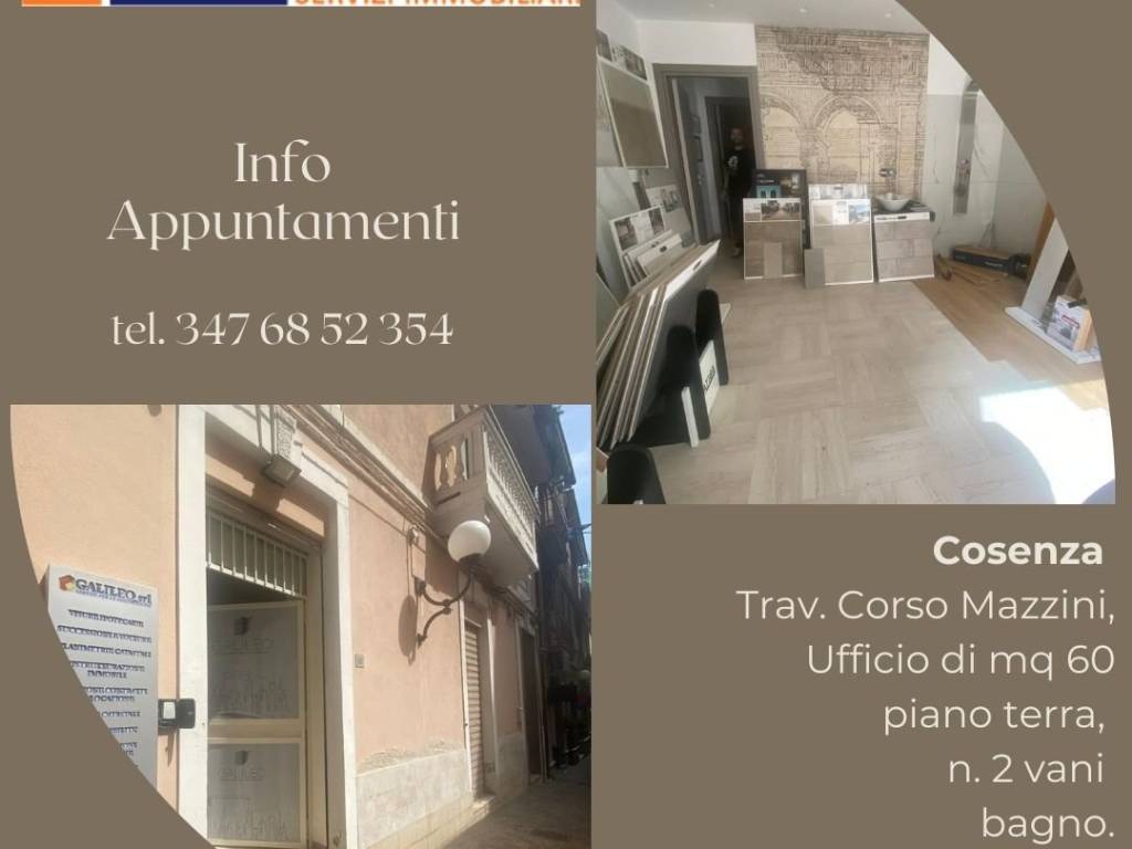 negozio in affitto a Cosenza in zona Stadio