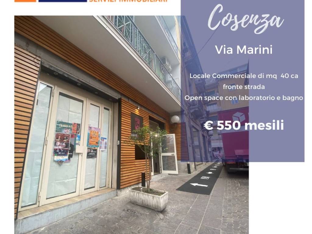 negozio in affitto a Cosenza