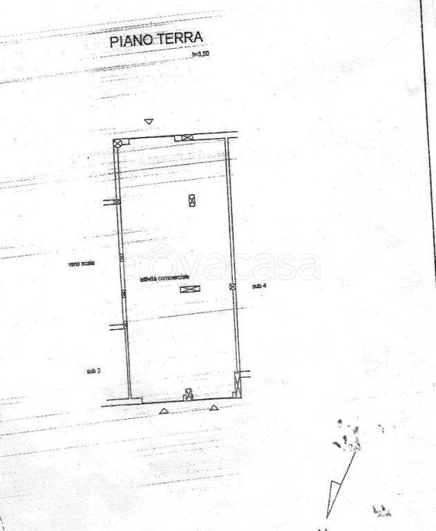 negozio in affitto a Cosenza in zona Via Popilia