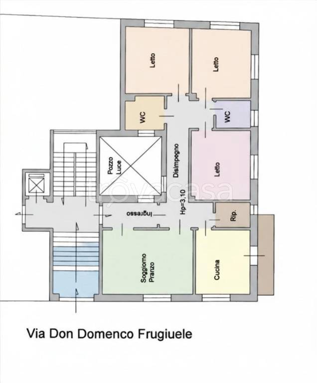 appartamento in affitto a Cosenza in zona Cosenza Vecchia
