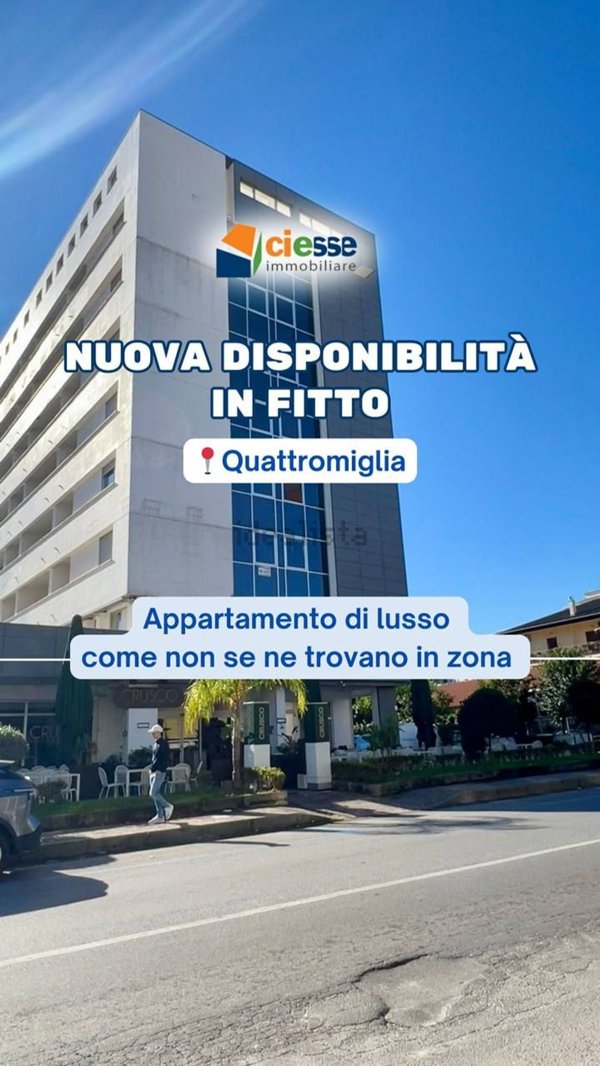 appartamento in affitto a Rende in zona Quattromiglia