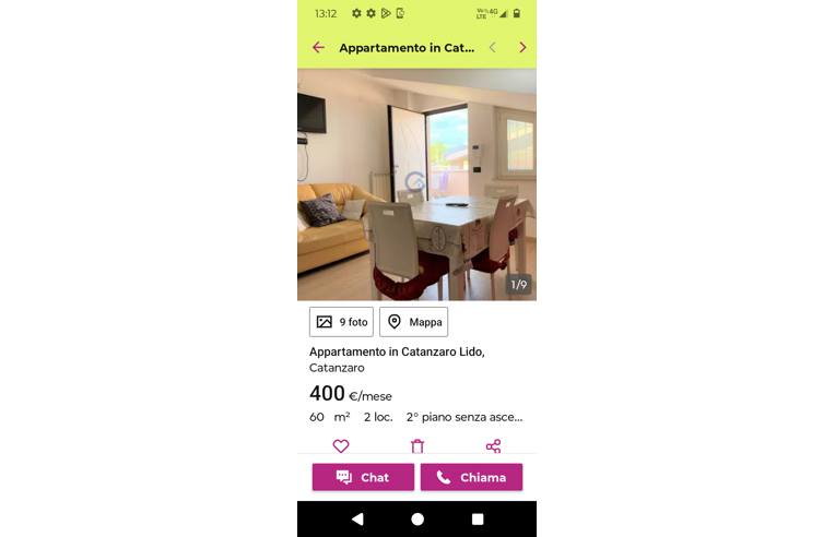 mansarda in affitto a Catanzaro in zona Catanzaro Lido