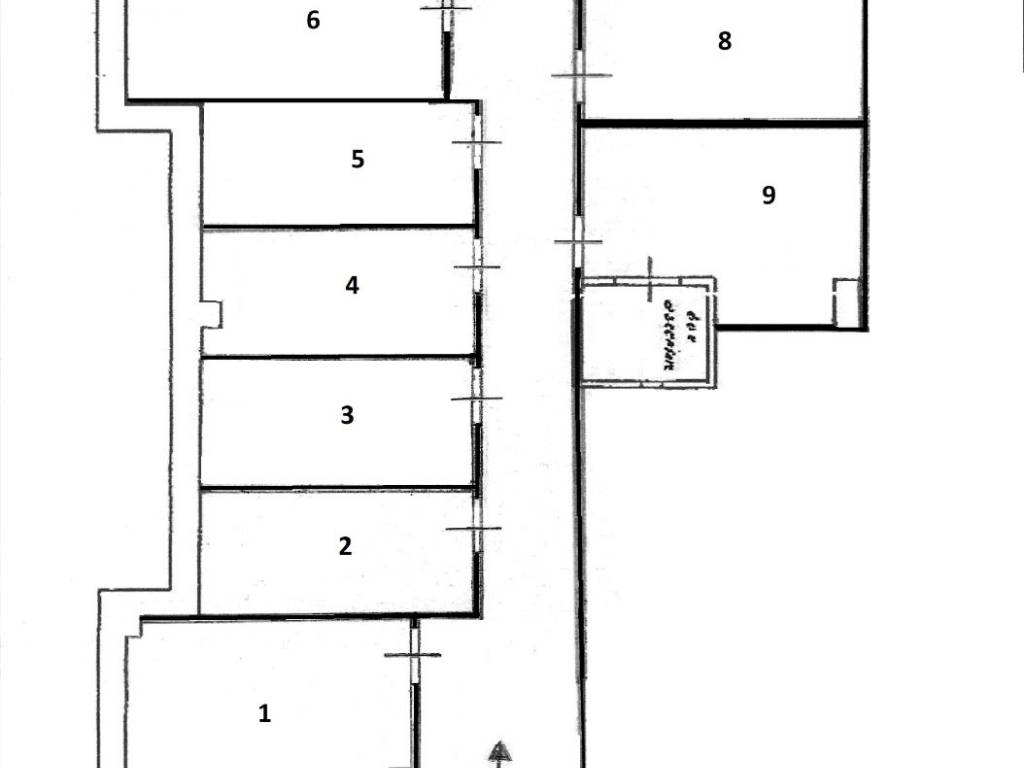 locale commerciale in affitto a Catanzaro in zona Centro Città