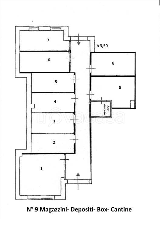 locale commerciale in affitto a Catanzaro in zona Pontepiccolo