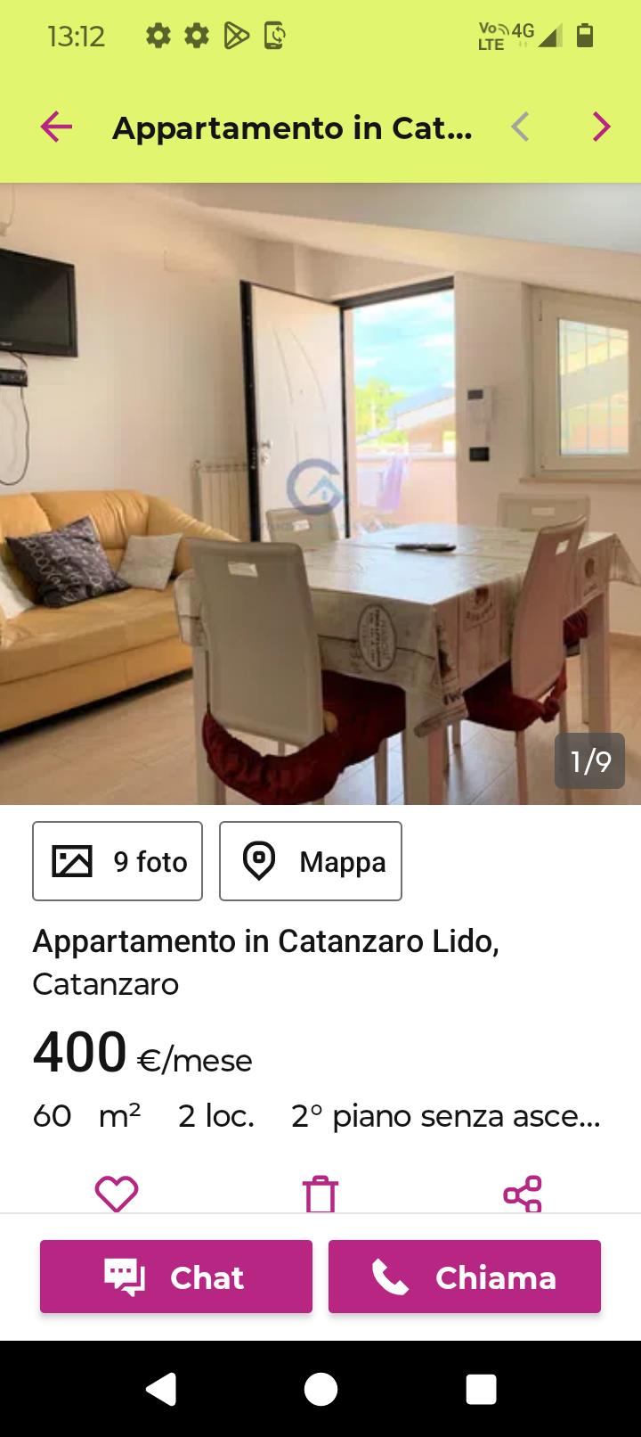 mansarda in affitto a Catanzaro in zona Catanzaro Lido